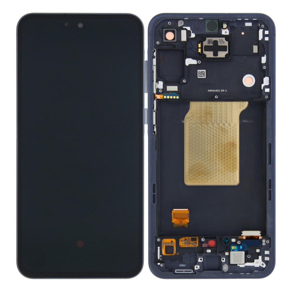Samsung Galaxy A55 A556B Display And Digitizer With Frame Navy Pre Assembled