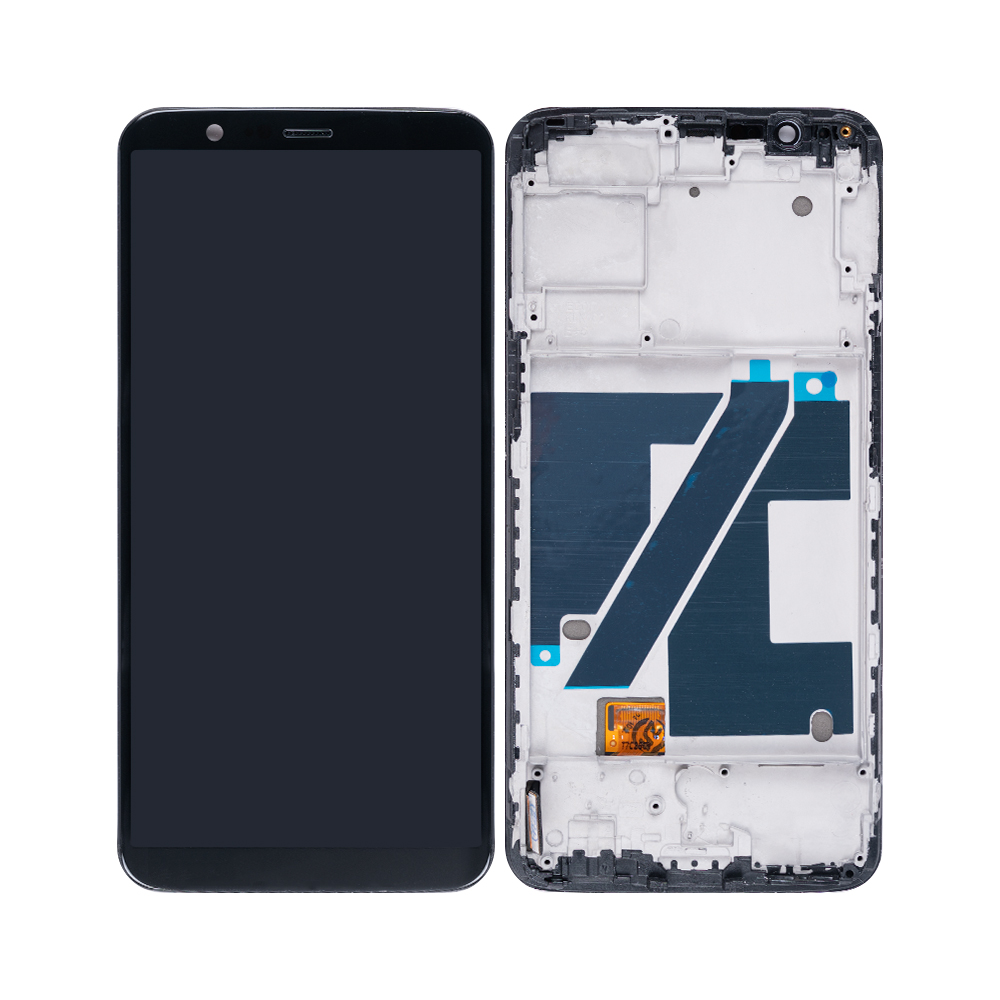 OnePlus 5T (A5010) Display And Digitizer With Frame Midnight Black Refurbished