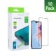 Rixus Tempered Glass Curved Edge For iPhone 16 Plus (10-Pack)