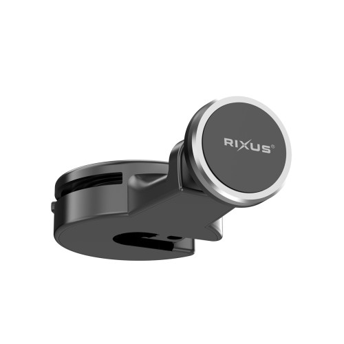 Rixus Backseat Headrest Magnetic Car Mount Holder RXHM63 - Black