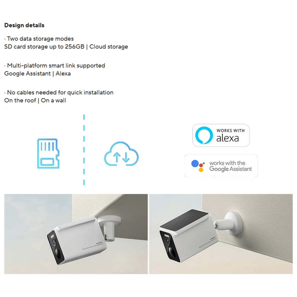 Xiaomi Solar Outdoor Camera BW400 Pro Set