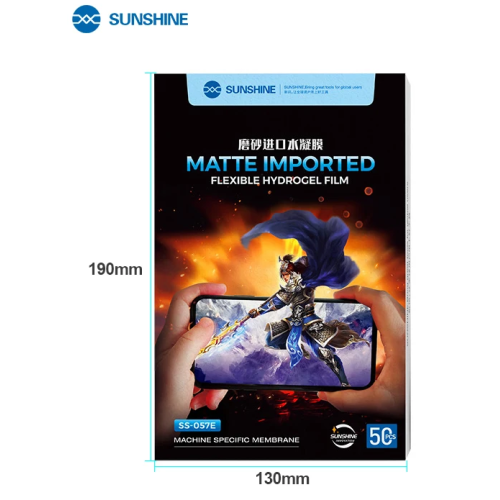 Sunshine SS-057E Matte Imported Hydrogel Film (50pcs)