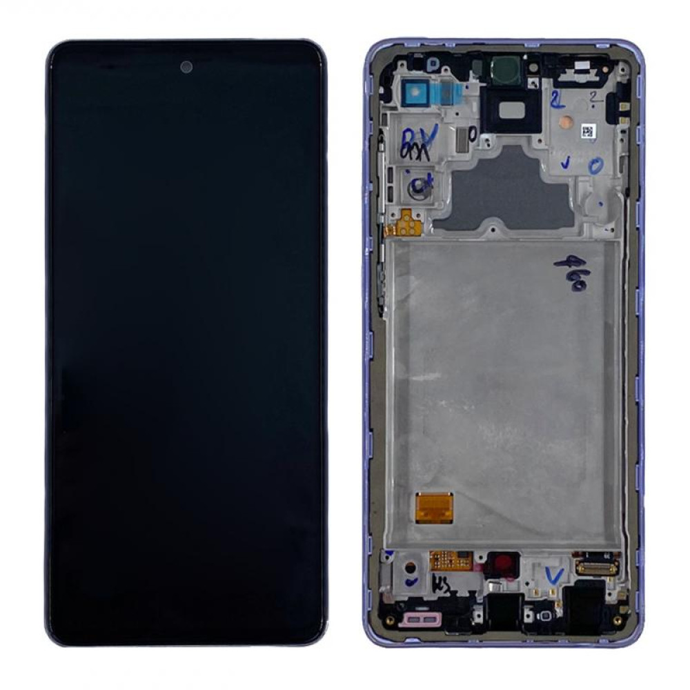 Samsung Galaxy A72 4G/5G 2021 SM-A725/A726 (GH82-25460C) Display Complete (No Battery) - Awesome Violet