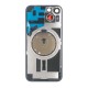 For iPhone 14 Plus Extra Glass Midnight (Enlarged Camera Frame)