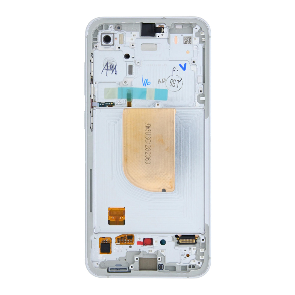 Samsung Galaxy S23 FE (SM-S711B) Display Complete + Frame (GH82-32854B) - White / Tangrine / Cream