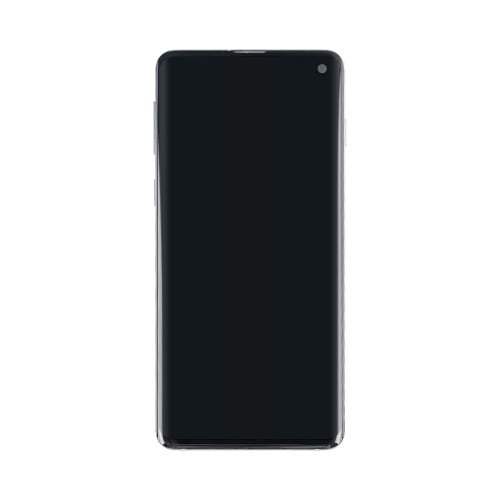 Samsung Galaxy S10 4G G973F Display And Digitizer With Frame Prism White Pulled