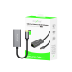 Rixus USB-C to Ethernet Gigabit Adapter RXEA01 Gray