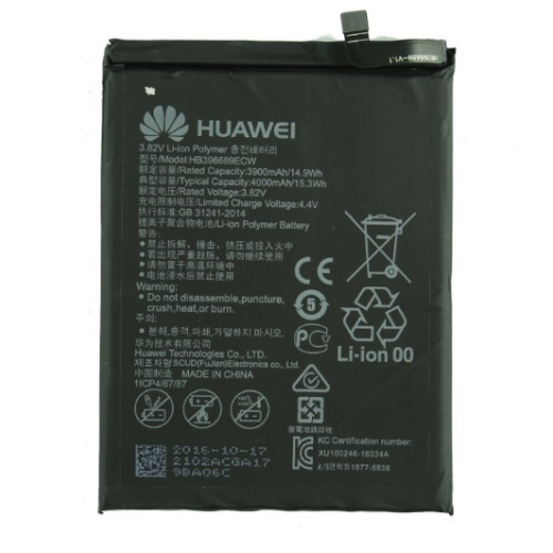 Huawei Mate 9 (MHA-L09)/9 Pro (LON-L29)/ Y7 2019 (DUB-LX1) Battery HB396689ECW - 4000mAh