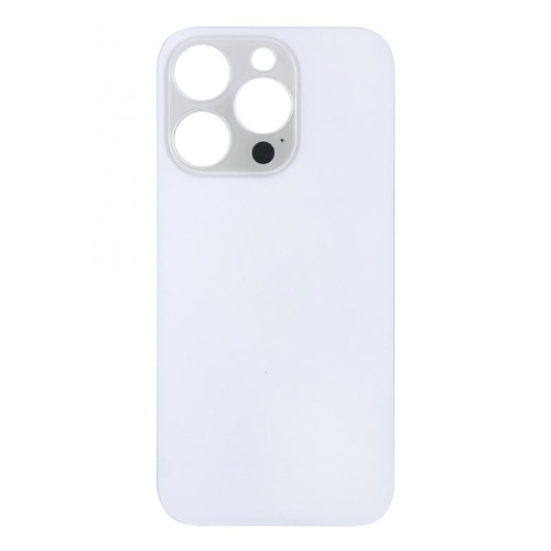 For iPhone 14 Pro Max Extra Glass Silver (Enlarged Camera Frame) (excl. Logo)