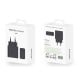 Fast Charging Travel Adapter USB-C CH18W 18W Black