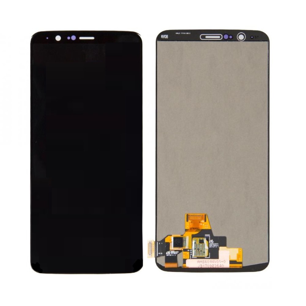 OnePlus 5T Display And Digitizer Without Frame Black Refurbished