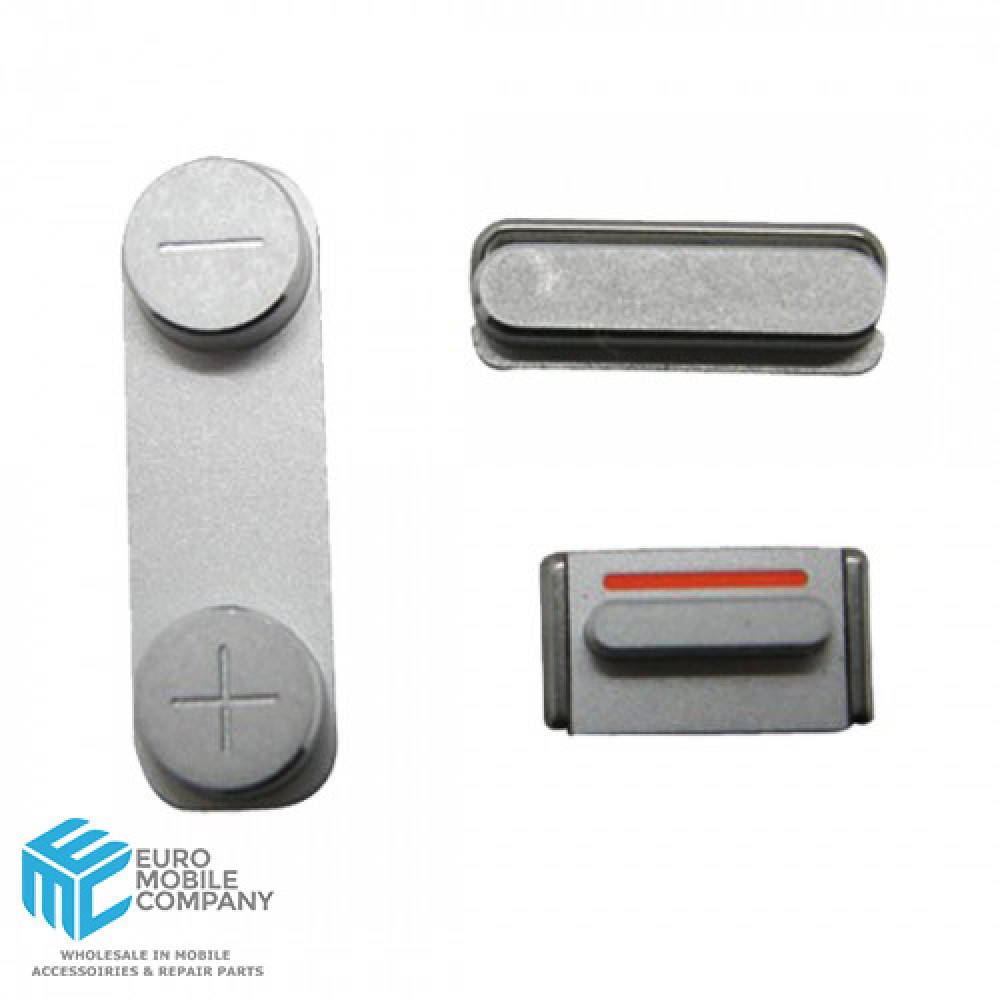 Buttons (Power,Volume,Vibrator Mute) For iPhone 5