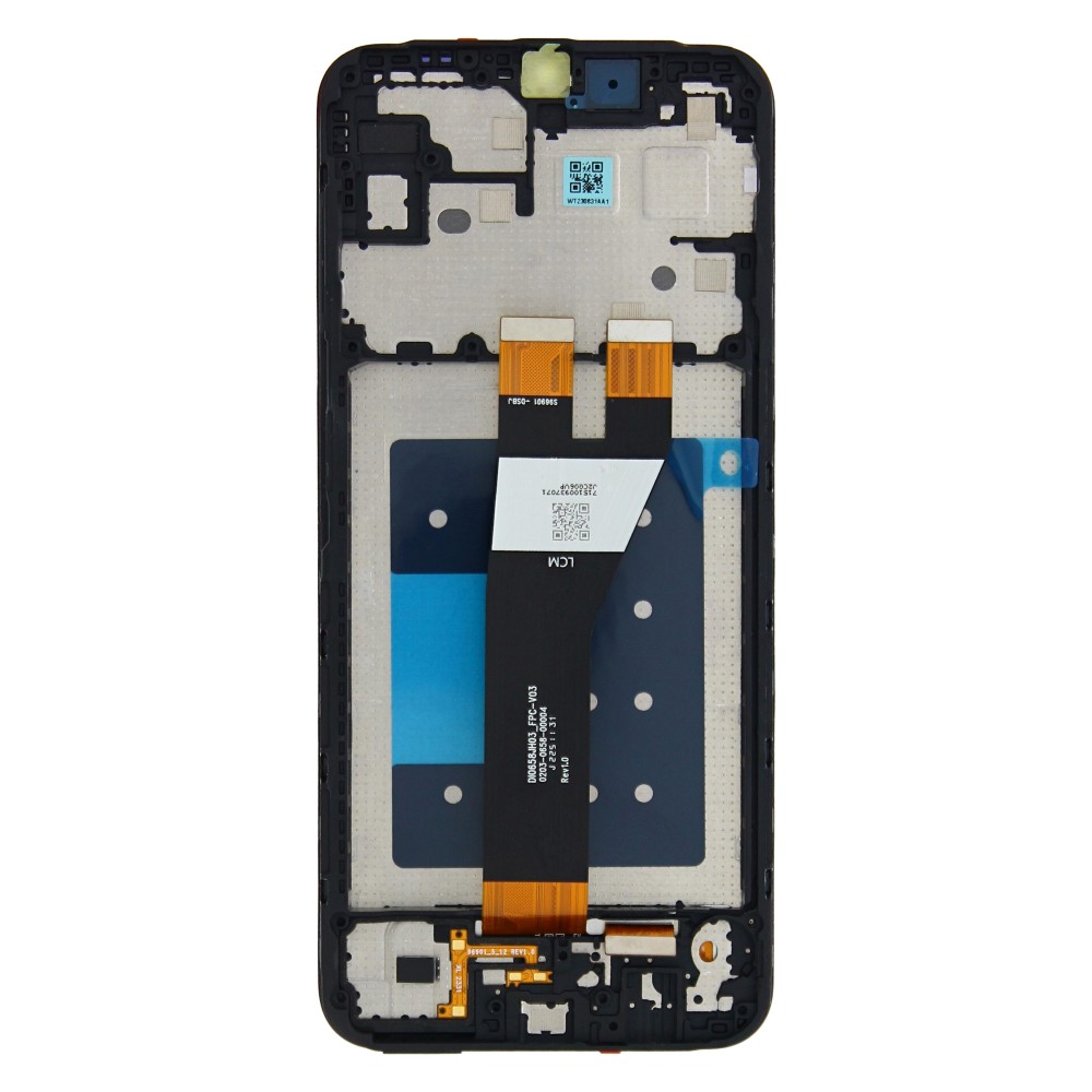 Samsung Galaxy A14 5G A146B Display And Digitizer With Frame Black Full OEM