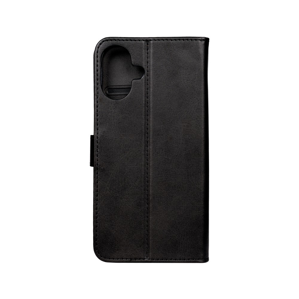 Rixus Bookcase For iPhone 16 Plus Black