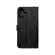 Rixus Bookcase For iPhone 16 Plus Black